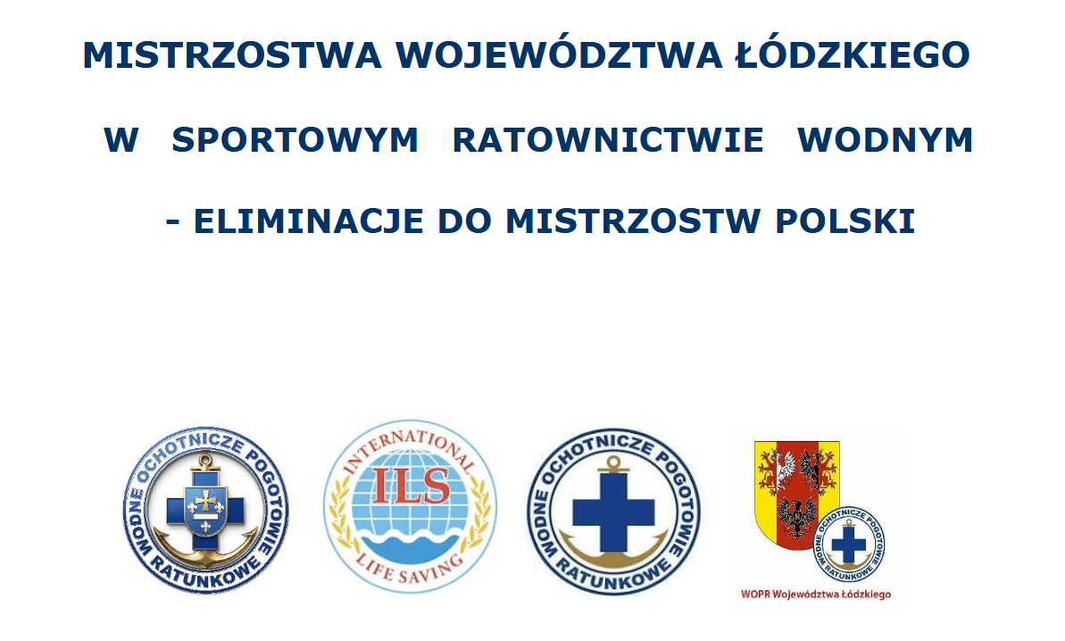 Plakat informujacy o Mistrzostwach Wojewodzta Łódzkiego 23.05.2026