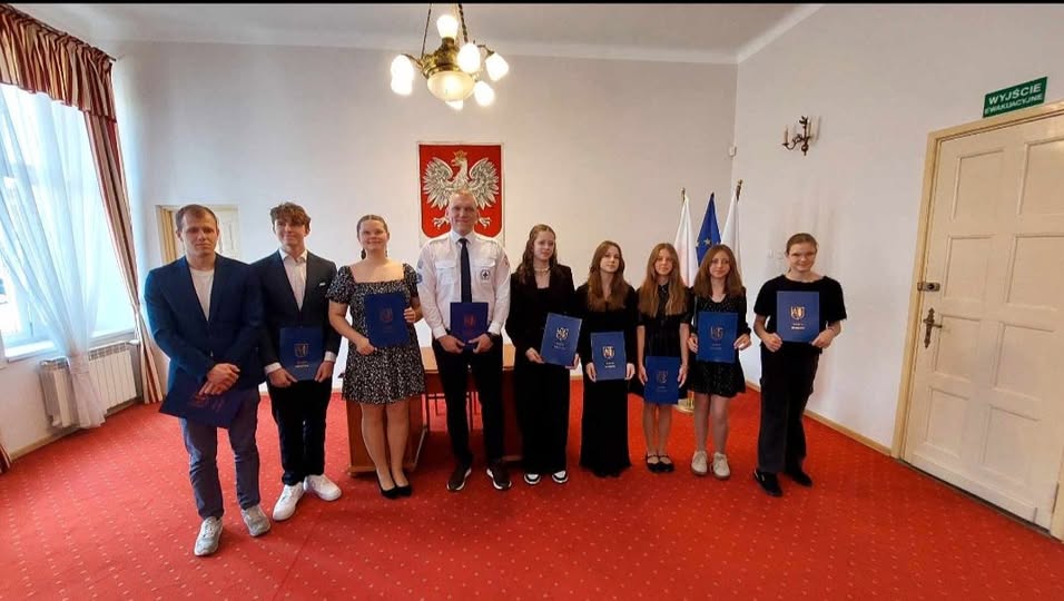 zdjecie soob ktore odebrały nagrode sprotowe